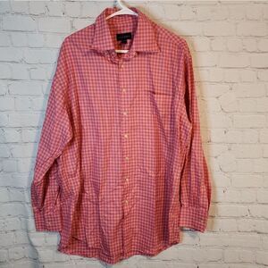Men's Scott Barber longsleeve button-down shirt, size Large